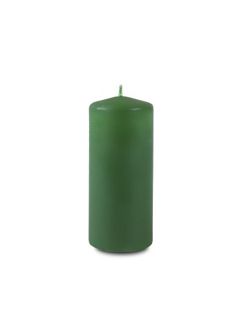 Свеча пеньковая 4 х9 см цвет темно-зеленый