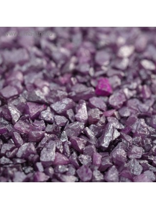 Грунт Пурпурный металлик для декора песок 250 гр