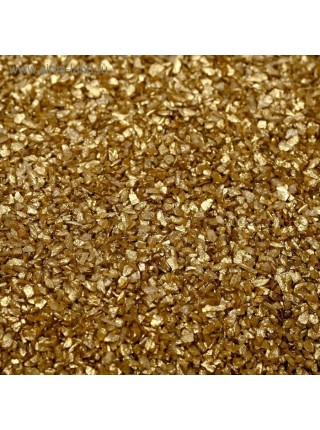 Грунт Золотой металлик для декора песок 250 гр