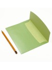 Конверт 19,2 х14,2 см дизайнерская бумага цвет салатовый