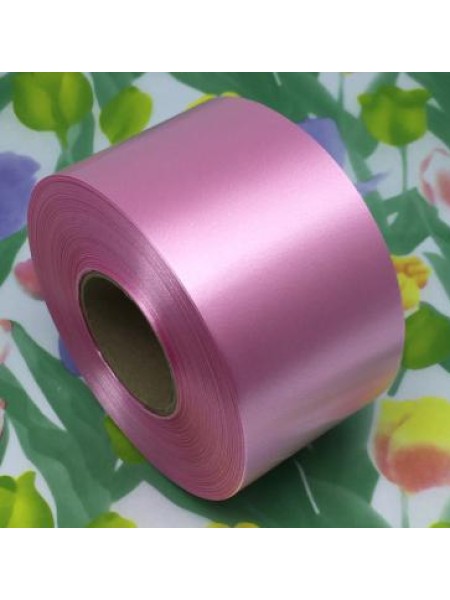Лента полипропилен 5 см х50 ярд цвет светло-розовый 56