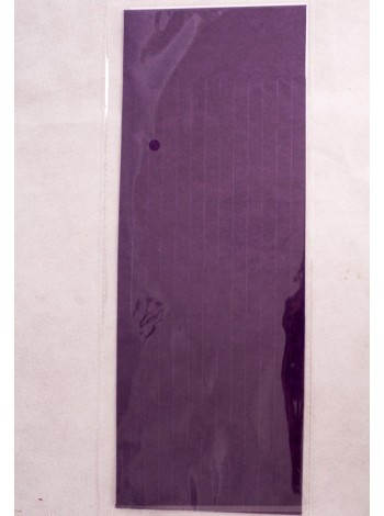 Помпон тассел бумага тишью темно-фиолетовый