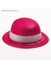 Шляпа Овал на резинке цвет микс карнавальная