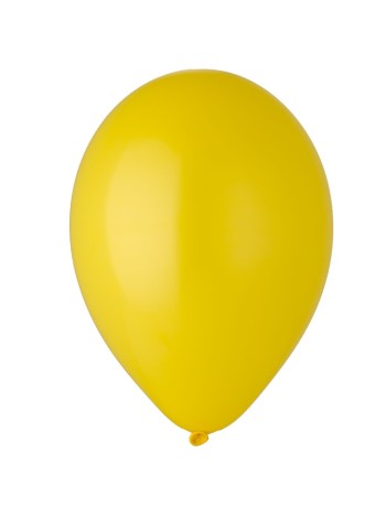 И12"/02 пастель желтый шар воздушный