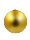 Шар пластик 25 см цвет золотой  HS-43-34/44; 43-35/45