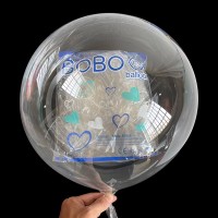 Фольга шар Сфера BUBBLE б/рис 18" Китай HS-31-1