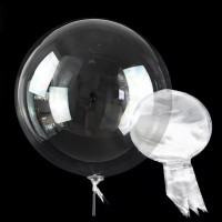 Фольга шар Сфера BUBBLE б/рис 24" Китай HS-31-2