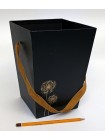 Коробка для цветов 22,5 х16 х16 см с ручкой