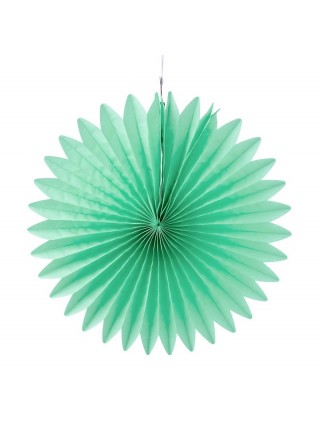 Фант подвеска бумажная 25 см цвет светло-зеленый