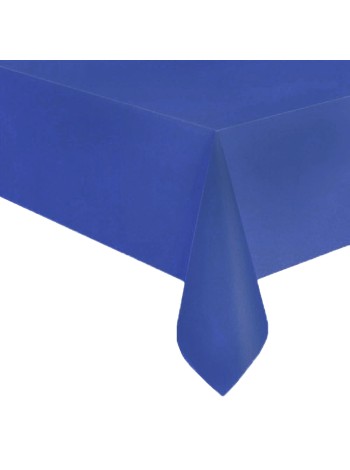Скатерть 137 х183 см цвет синий полиэтилен HS-18-1