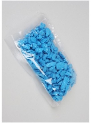 Грунт цветной 5-10 мм 200 гр цвет голубой