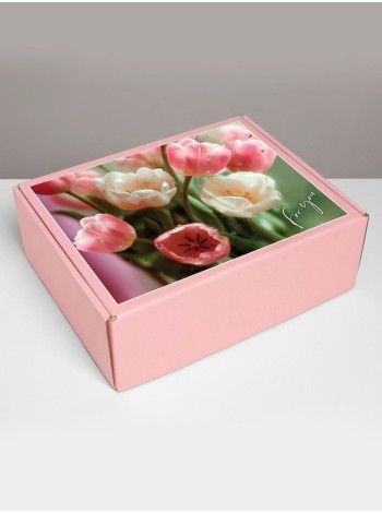 Коробка складная 27 х21 х9 см For you