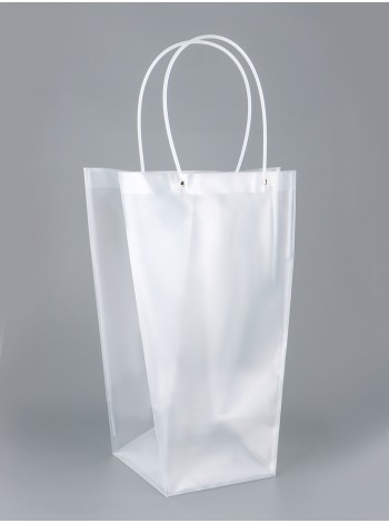 Сумка прозрачная 47 х34 х19 см трапеция с каймой