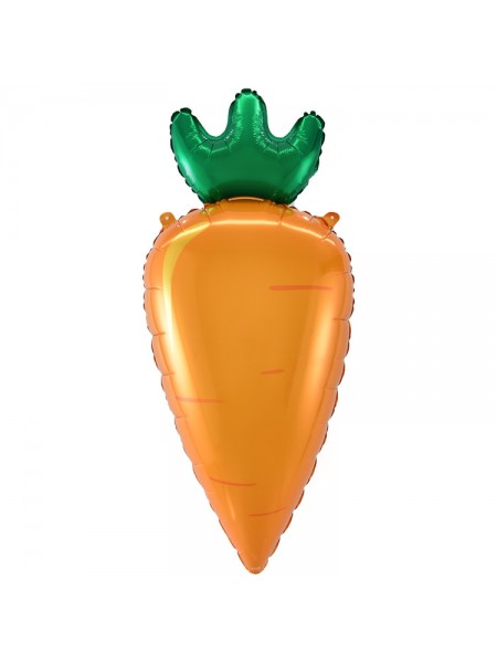 Фольга шар фигура Морковка 36"/91 см Китай