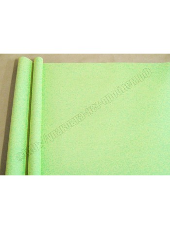 Бумага матовая 70 см х10 ярд салатовый пастель