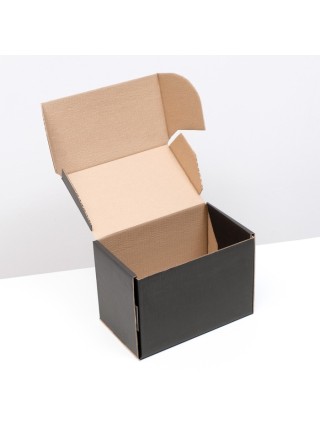 Коробка складная 26,5 х16,5 х19 см цвет черный