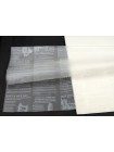Пленка 58 х58 см прозрачная матовая Газета набор 20 листов цвет микс HS-67-13