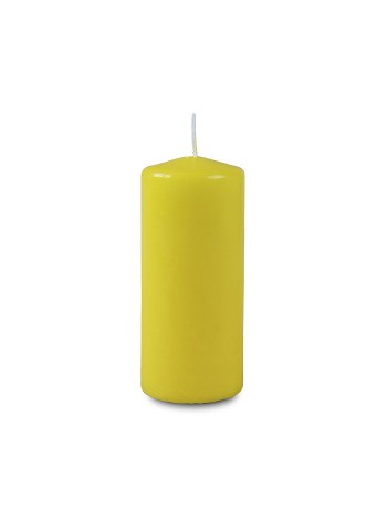 Свеча пеньковая 4 х9 см цвет желтый