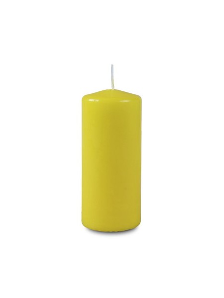 Свеча пеньковая 40 х 90 цвет желтый