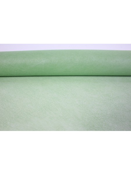 Фетр перламутровый 50 см х 10 м цвет Зеленый PER-25