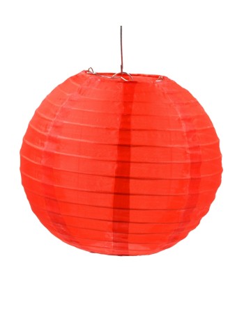 Фонарик капрон 19,5 см цвет красный HS-35-11