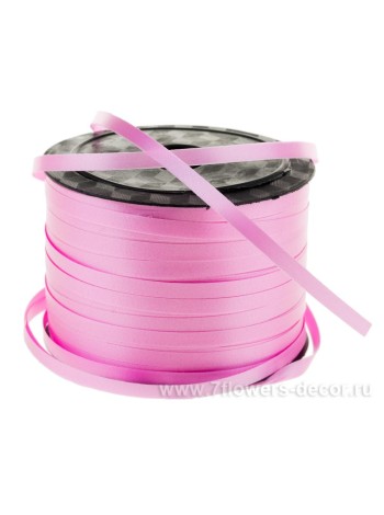 Лента полипропилен 0,5 см х100 ярд цвет розовый арт.PF05100-PI
