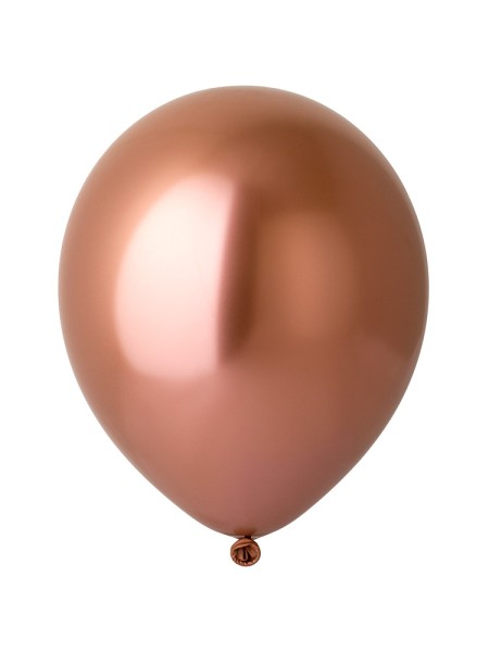 Е 12" хром ROSE Gold шар воздушный