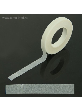 Тейп-лента 1,2 см х 27,3 м Белая намотка