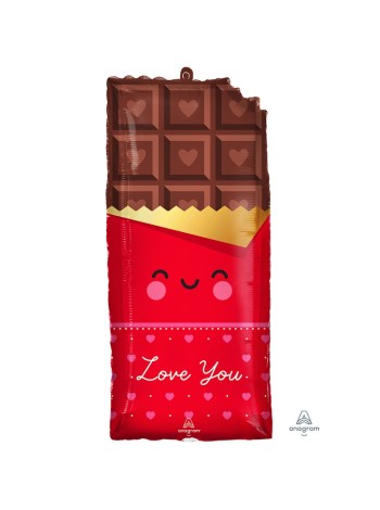 Фольга шар LOVE YOU Шоколад Р30" Anagram