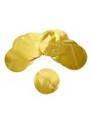 Гирлянда Круги металл 2 м d=5 см цвет золото  HS-62-6