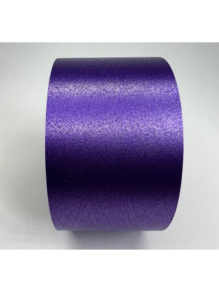 Лента полипропилен 5 см х100 ярд COTTON цвет фиолетовый 07
