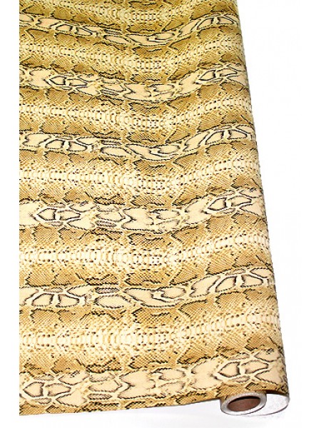 Бумага капелла 100 см х10 м 41/55-32 кожа желтого удава