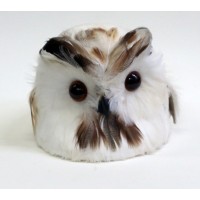 Голова филина 15 х16 х11 см