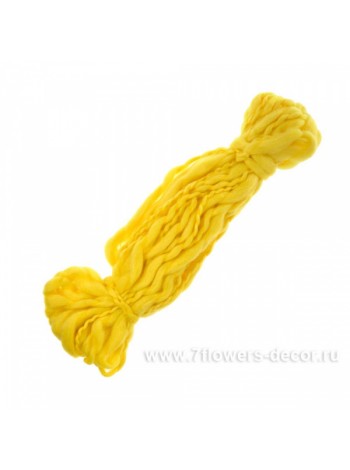 Шнур декоративный войлок 12 м цвет желтый Арт.ART10032
