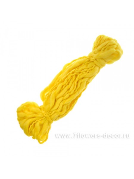 Шнур декоративный войлок 12 м цвет желтый Арт.ART10032