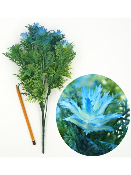 Можжевельник ветка с синими цветами 35 см