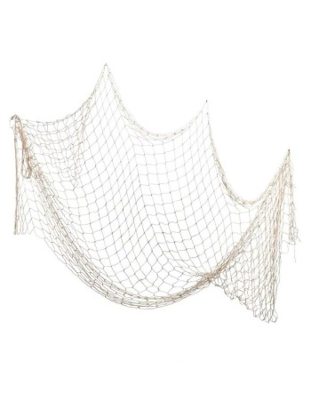 Сеть рыболовная 100 х 200 см цвет белый HS-24-20