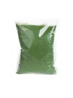 Песок кварцевый 1 кг цвет зеленый для рисования    стар 88-1562