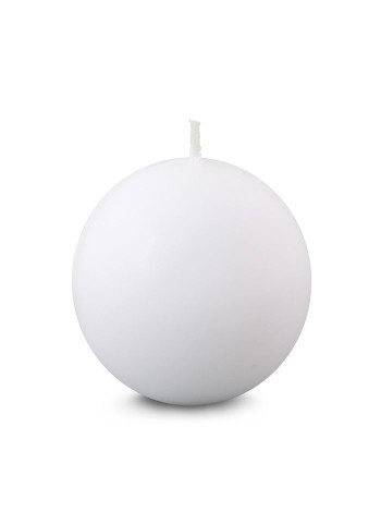 Свеча шар 5,5 см цвет белый