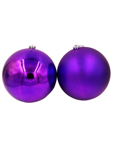 Шар пластик 20 см цвет фиолетовый HS-19-6, HS-19-13