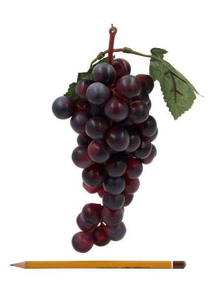 Виноград гроздь 25 см цвет черно-красный HS-1-42-3
