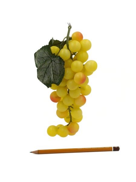 Виноград гроздь 25 см цвет желтый HS-1-42-1