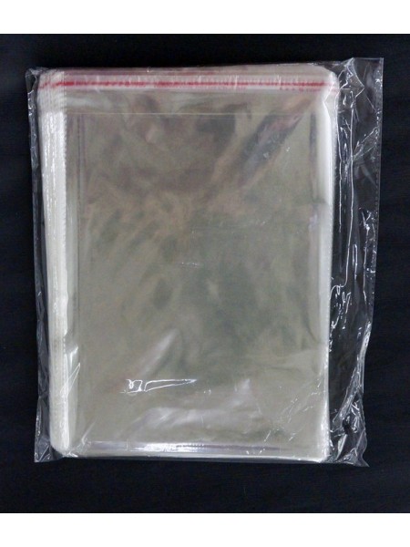 Пакет прозрачный 20 х27 (+3) см со скотчем 1/200 шт HS 11-10