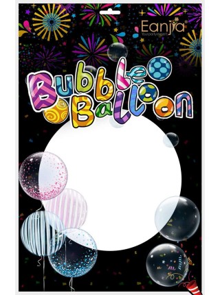 Шар сфера Bubble 18"/46 см 10 шт в упак Китай (черная упак) ЦЕНА ЗА  УПАКОВКУ