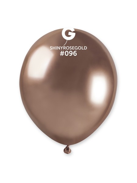 И5"/96 Хром Shiny RoseGold шар воздушный