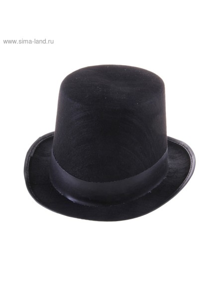 Шляпа Цилиндр цвет черный