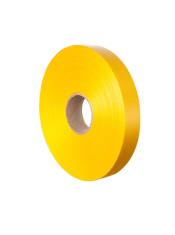 Лента полипропилен 2 см х100 ярд COTTON цвет ярко-желтый 39