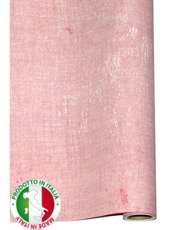 Бумага капелла 100 см х10 м 41/605-61 Лен розовый