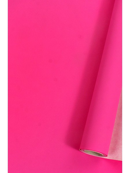 Бумага крафт 100 см х10 м 11/060 дольче бьянко ярко-розовый
