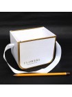 Коробка для цветов 16,5 х12 х12,5 см набор 3 шт с ручкой цвет МИКС HS-19-4
